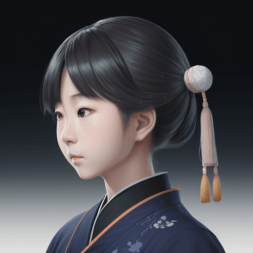AI generated: 一个小孩再画中 ，4k