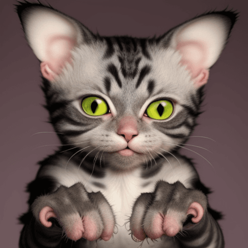 AI generated: a ugly cat