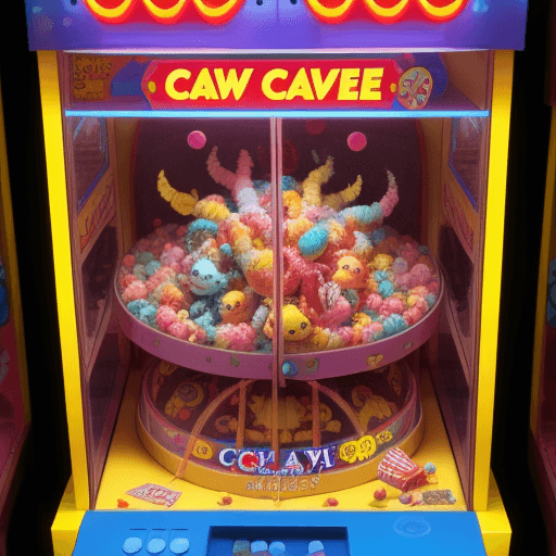 AI generated: claw machine