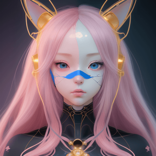 AI generated: beautiful, cute, mysterious, my ai girlfriend perfect in every way with a perfectly beautiful twist,...
