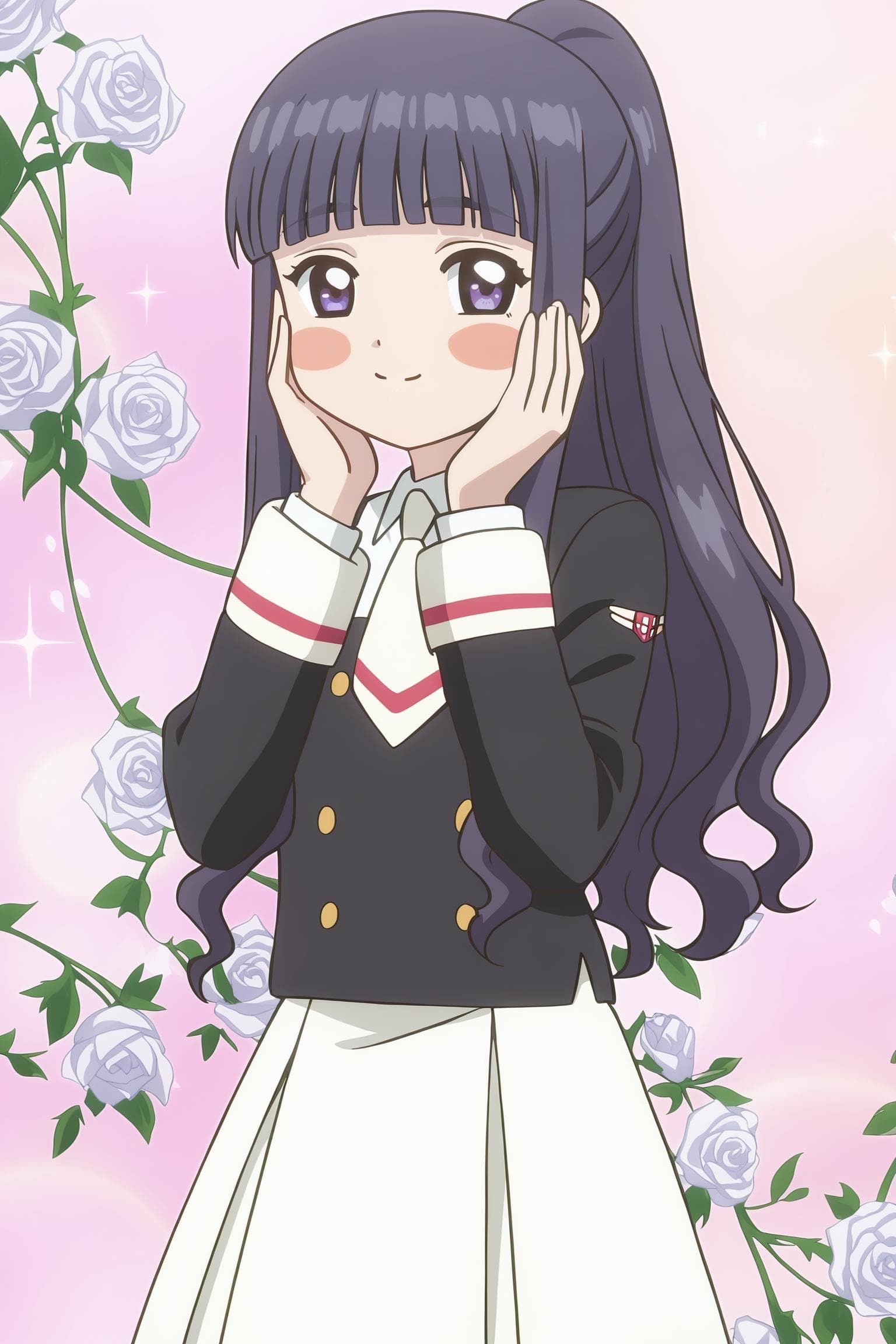 Sakura Kinomoto and Tomoyo Daidouji (Cardcaptor Sakura: Clear Card)
