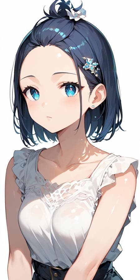 ポンパドール/pompadour hair