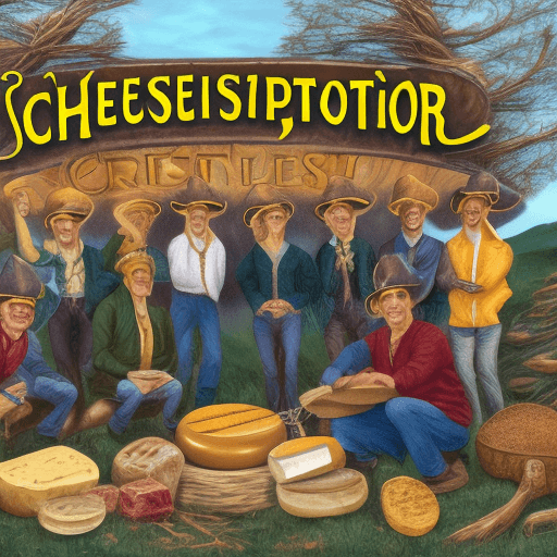AI generated: cheese prospectors
