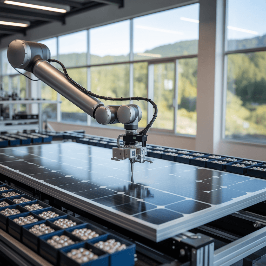 AI generated: Sustainable manufacturing 
