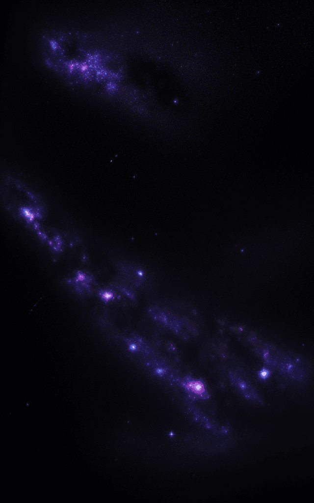 AI generated: universe, dark background, many stars, galaxy backgound, 4k