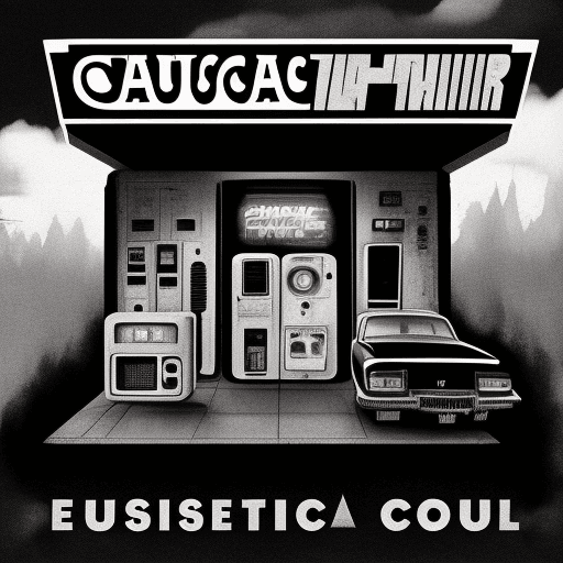 AI generated: Create a cover for the music album Caucasian Rapper a funk, soul, and trap album. The album should c...