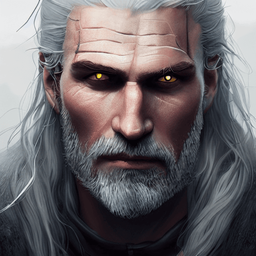 AI generated: SD:prompt: winds of winter, witcher.au naturel, grey eyes, hyper detailed, digital art, trending in ...