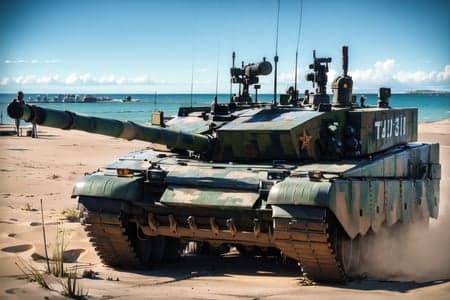 ZTZ-99A tank
