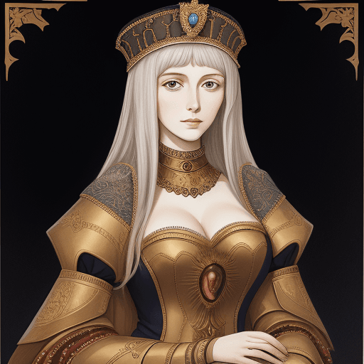 AI generated: Theodora von Valancius, illustration