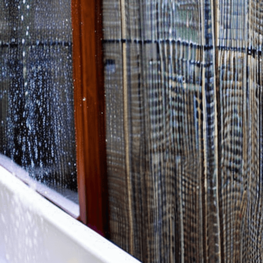 AI generated: girl in shower
