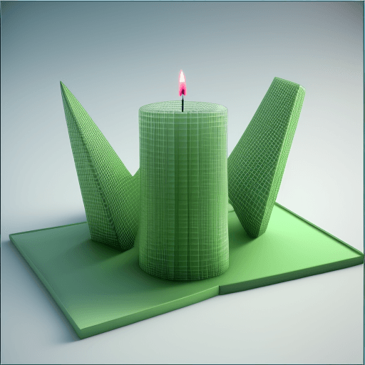 AI generated: 3D Forex Chart. Candle multiple angle