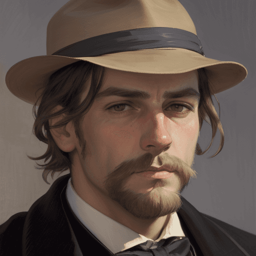 AI generated: A realistic portrait of Joaquin Sorolla, intense close-ups, matte photo --ar 132:161 --s 750 --v 5. ...