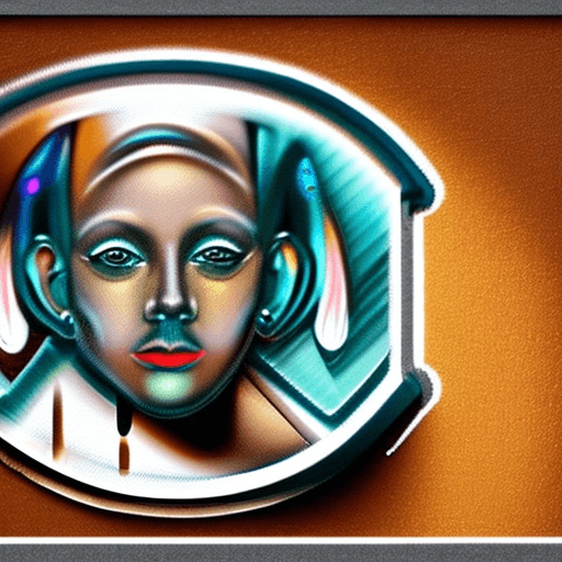 AI generated: art deco coffee art, in the style of expressive facial animation, afrofuturism, paint dripping techn...
