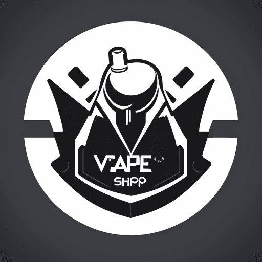AI generated: logo for vape shop, vector, clean design, high quality, ux Ui design