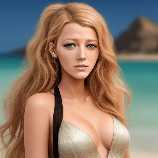 AI generated: blake lively
