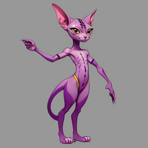 AI generated: sphynx cat mascot style vector ,full body  