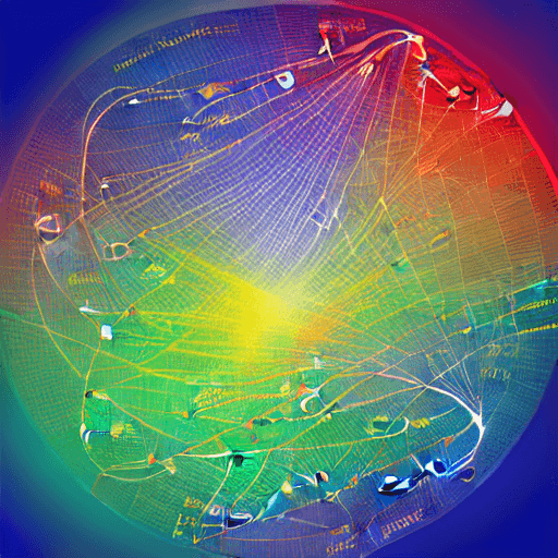 AI generated: data visualization, infographic, chart, abstract, illustration, data, extremely detailed, deep color...