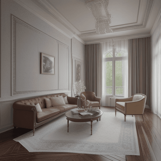 AI generated: High resolution photography interior design, 