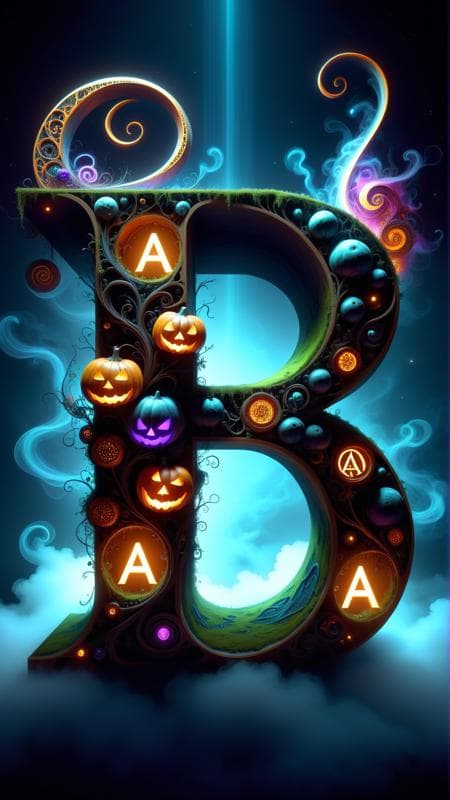 Halloween Glowing Style SDXL