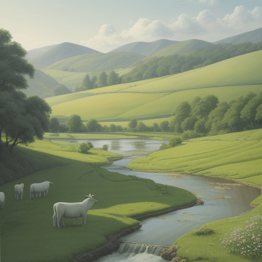 AI generated: Tranquility Haven