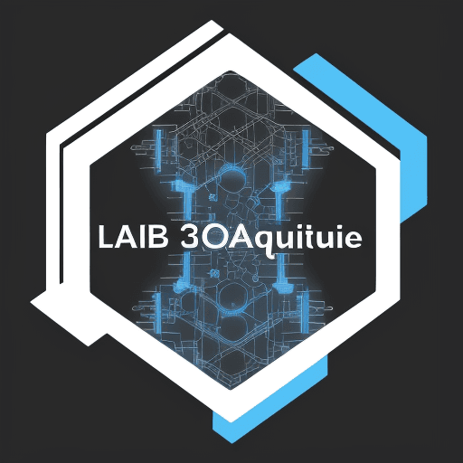 AI generated: logo, lab Algorithmique Apprentissage Automatique, 3A, 4k,