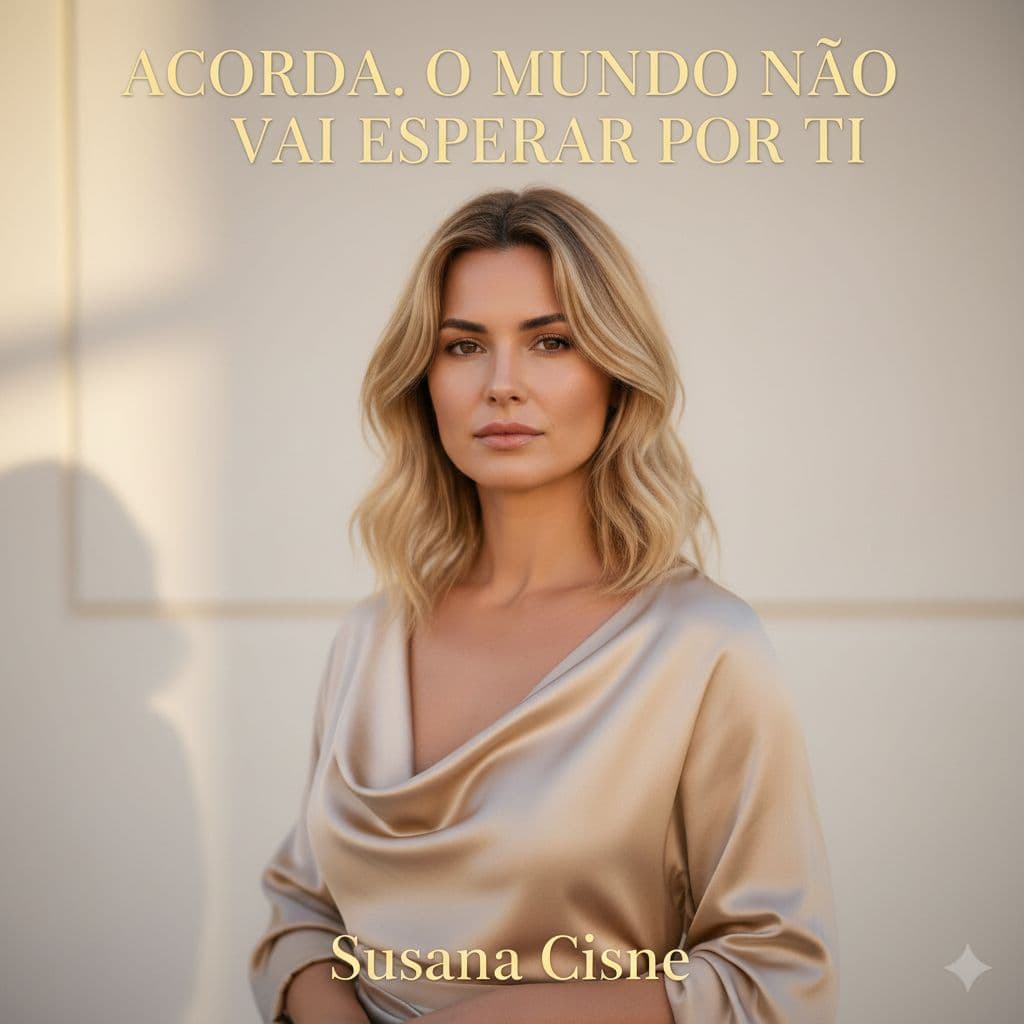 AI generated: Ultra-realistic Vogue-style book cover featuring Susana Cisne, with her face identical to the upload...