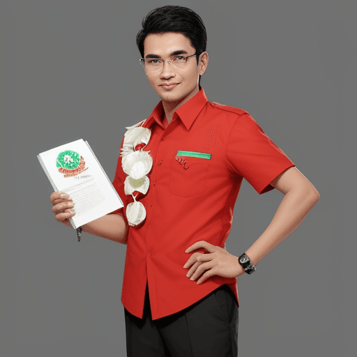 AI generated: Create Hight Resolution a person with the persona of a 'Mantri' for BRI Unit. The Mantri is man of I...