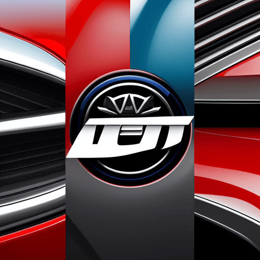 AI generated: logo of a car company whose slogan is "the best cars in the world" with vivid colors the logo ultra ...