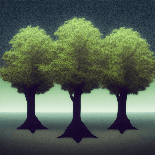 AI generated: A picture of a trees, Surrealism Simplicity --ar 68:128 --stylize 750 --v 5.2