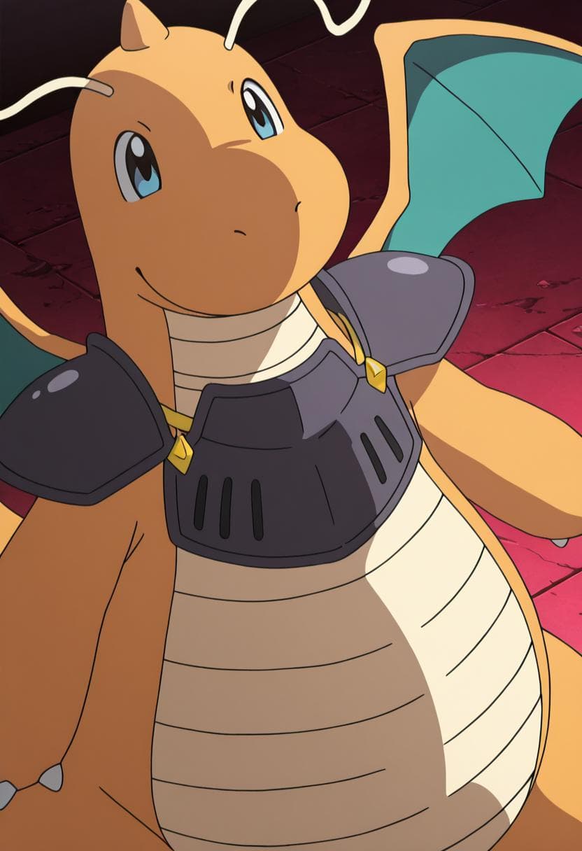 Dragonite: Round Charizard | カイリュー (Pokedex #0149) [Illustrious]