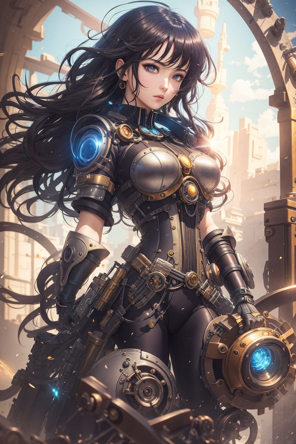 AI generated: (Masterpiece, professional work, award winning), ultra realistic illustration, centered, mid shot, f...