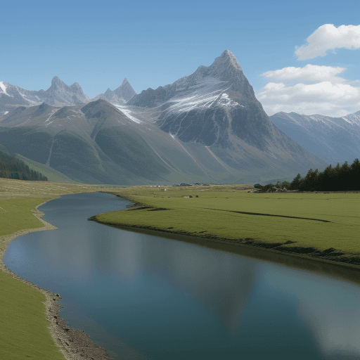 AI generated: das Ahrtal