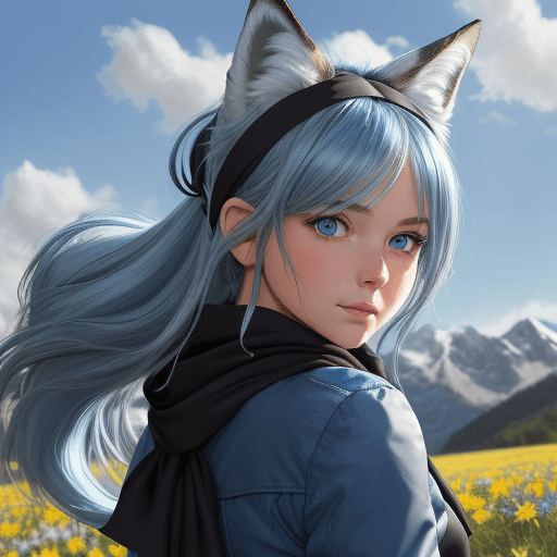 AI generated:  (masterpiece), (best quality), (highly detailed), dynamic angle, 1 cute girl in outdoors, looking b...