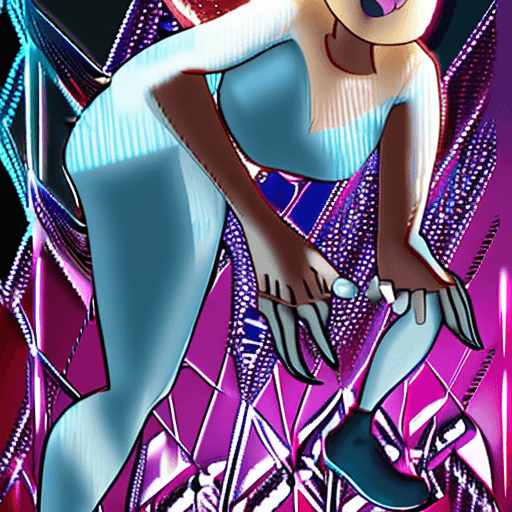 AI generated: Spider gwen nude