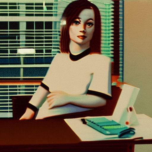 AI generated: ((best quality)), ((masterpiece)), ((realistic)), ((office secretary wearing office clothes)) , ((sh...