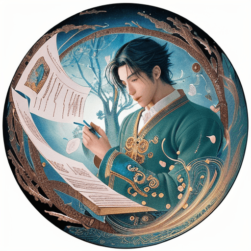 AI generated: intricate illustration, complex, elegant artwork, colored manga panels, containing a detailed gorgeo...