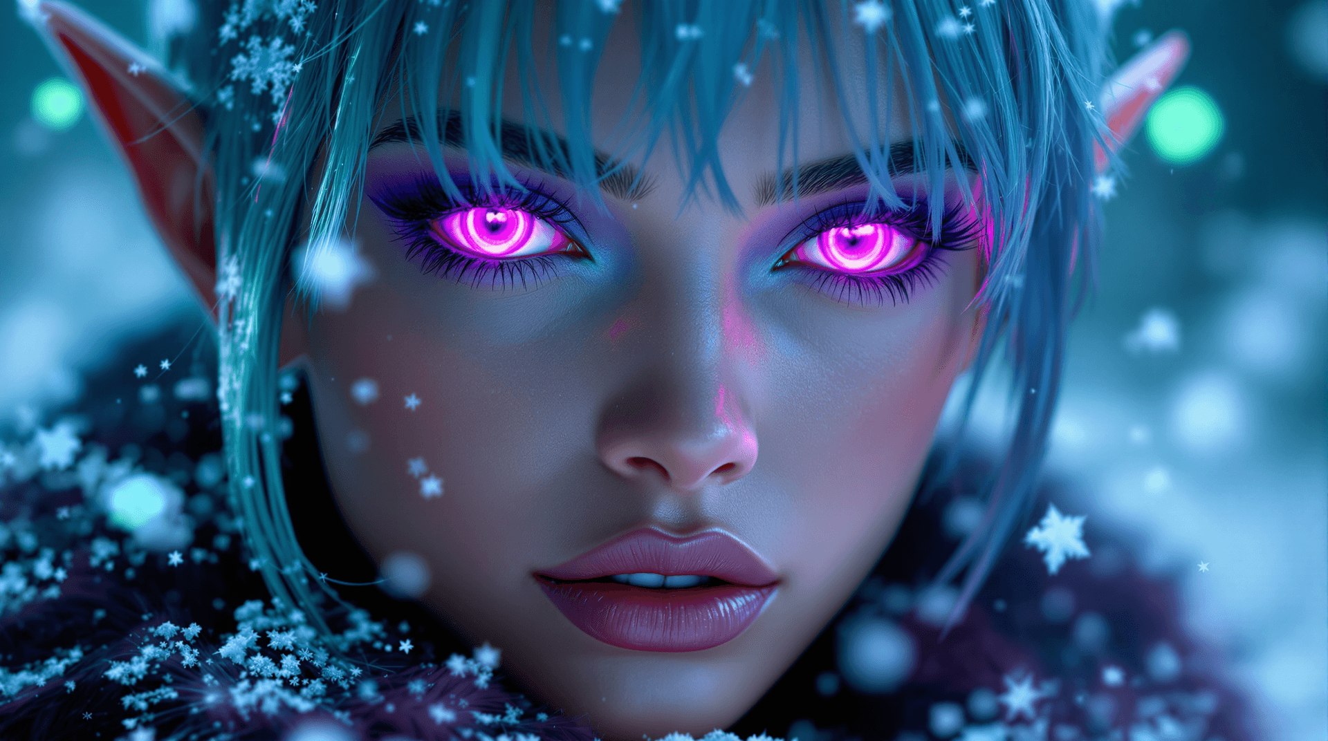 AI generated: elf woman elf ears. 4k, ultra hd, photorealistic, high detail,  ultra-realistic shot on a Sony A7III...