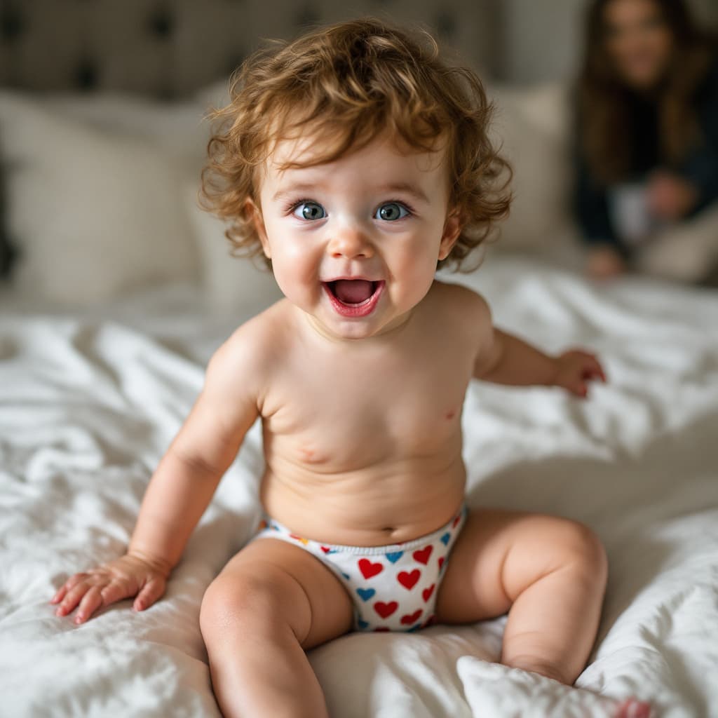 AI generated: toddler influencer loves thong underwear