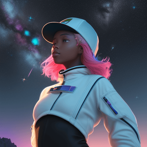 AI generated: Vibrant colors, Masterpiece, best quality, (realistic), hiphop violinist, soft lighting, (bodycon) b...