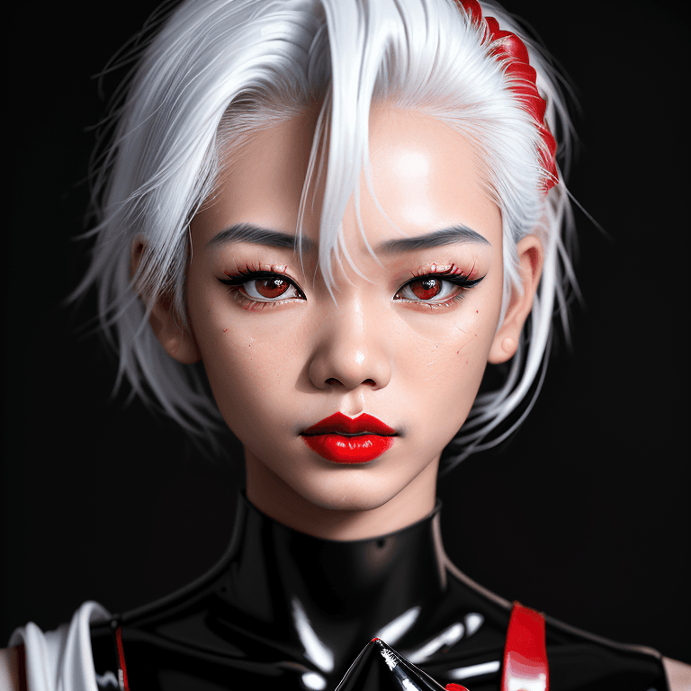 AI generated: (hyperrealism : 1. 4), (award winning: 1. 4) (masterpiece photo: 1. 4) BREAK 
a portrait photography...