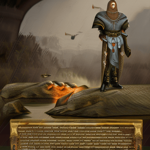 AI generated: A male necromancer, from the game Diablo IV, (detailed stunning hell environment) , cinematic, cover...