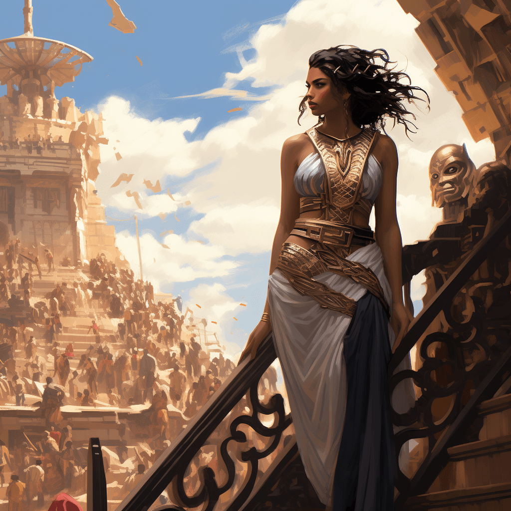 AI generated: 2999 A.D. , style by greg rutkowski
