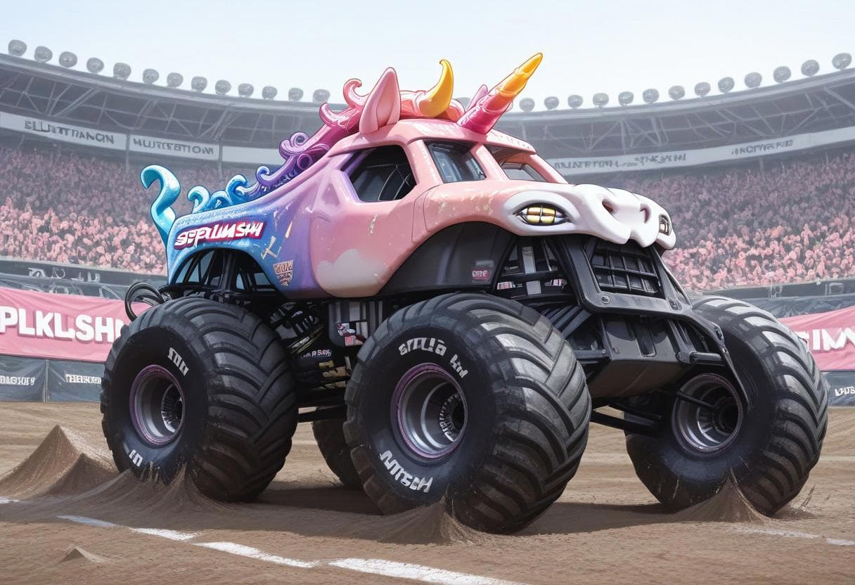 Sparkle Smash Monster Truck