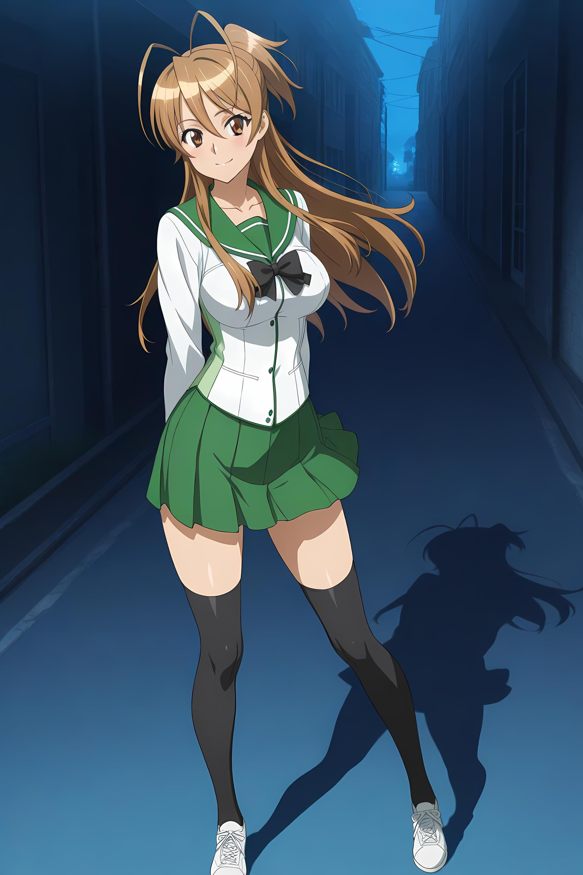 Miyamoto Rei \ 宮本 麗 - Highschool of the Dead \ 学園黙示録 - IllustriousXL