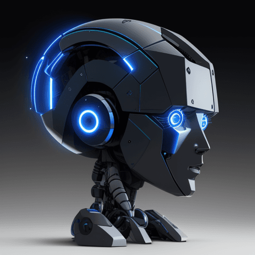 AI generated: Advanced Artificial Intelligence Robot Created with Generative AI