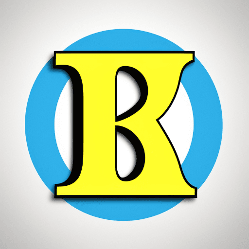 AI generated: A logo for the letter K