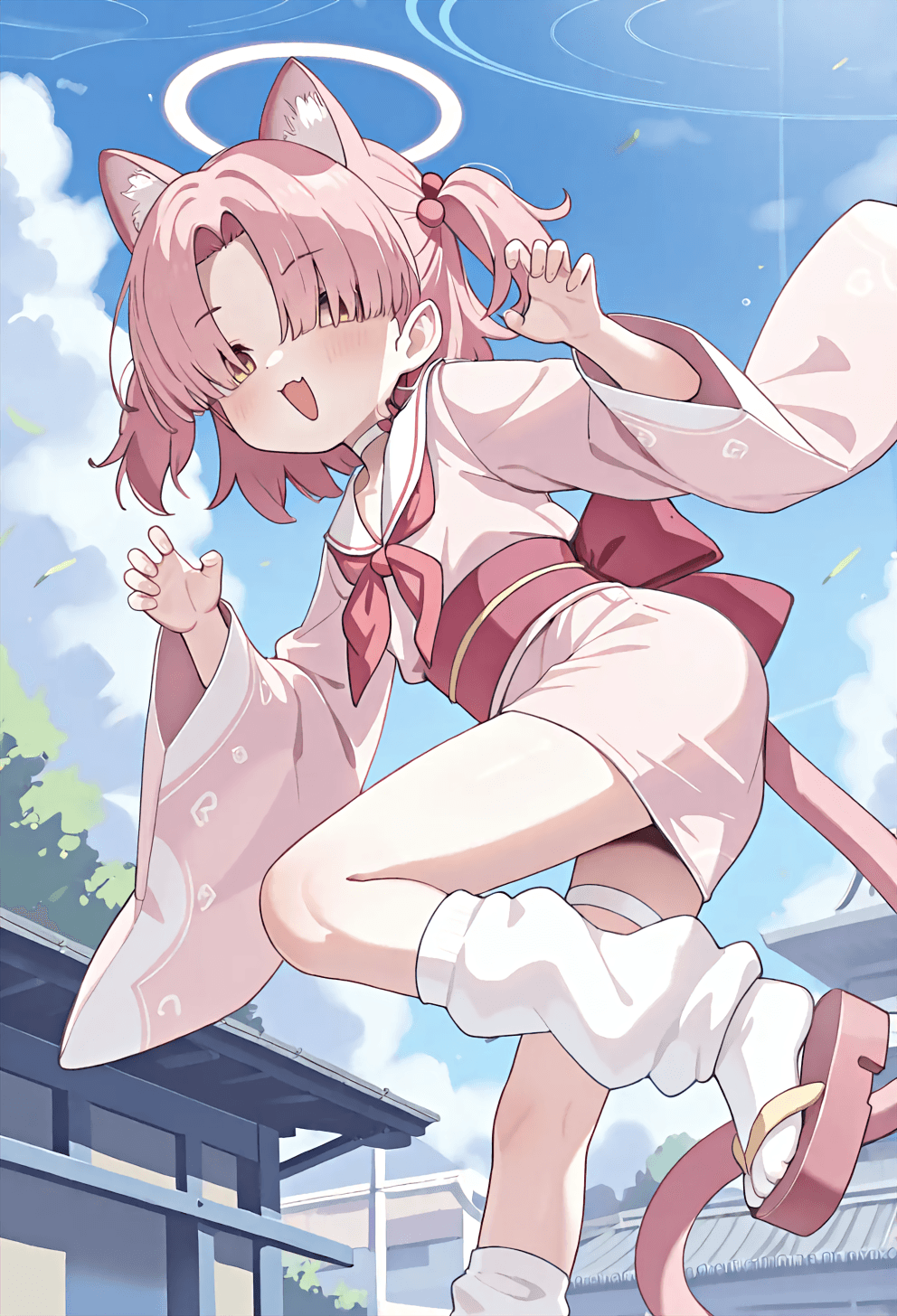 IllustriousXL - Chlorella Observation Club Member 百鬼夜行 クロレラ観察部モブ - blue archive