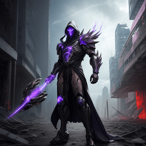 AI generated: Create a hyper-realistic image of an epic showdown featuring a fusion of various elements from the f...
