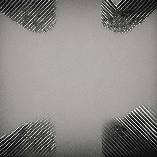 AI generated: High resolution photo made in gray tones, divided into two parts white and black with a divider in t...