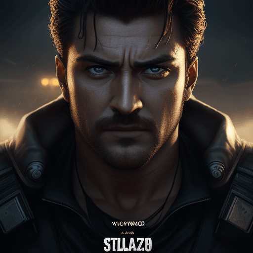 AI generated: Cinematic photorealistic advertising poster for an epic Hollywood movie, dramatic, suspense, award w...